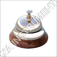 Desk Bell with Wood Base