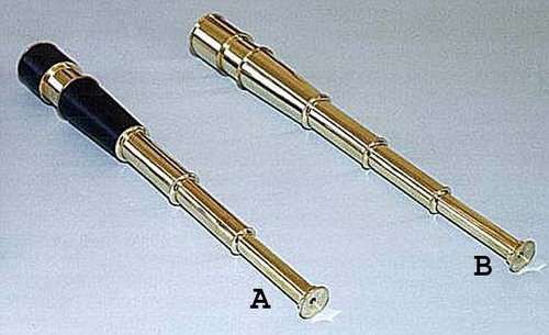 Telescope Taper Brass and Leather