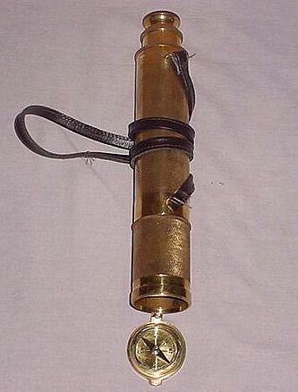 Telescope With Leather Strip
