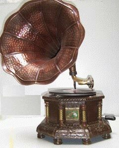 Eight Corner Gramophone with Antique Work