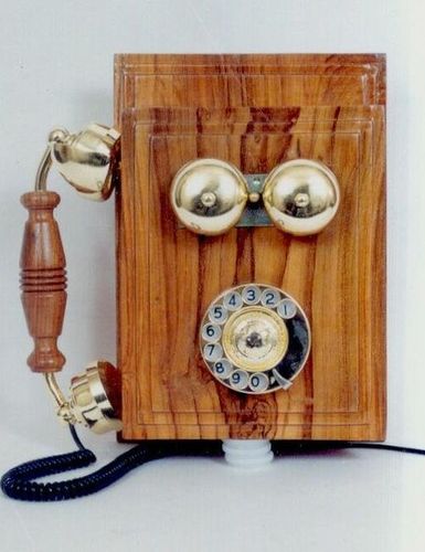 Wooden Hanging Phone