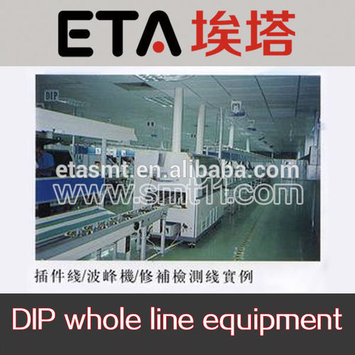 DIP type roller conveyor production ine for LED/mobile/TV assembly 
