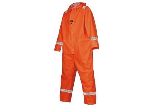 Fire Retardant Coverall with Reflective Tapes