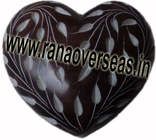 Marble  Soap Stone heart  5