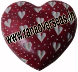 Marble  Soap Stone heart  10