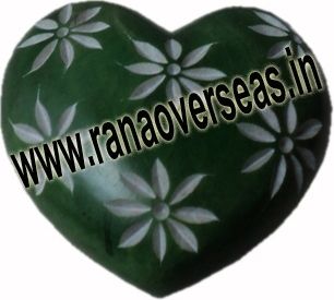 Marble  Soap Stone heart  11