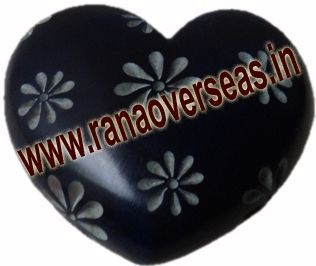 Marble  Soap Stone heart  12