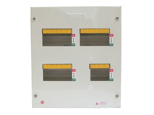 6 Way Three Phase Single Door Distribution Board