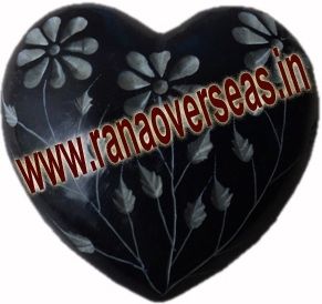 Marble  Soap Stone heart  13