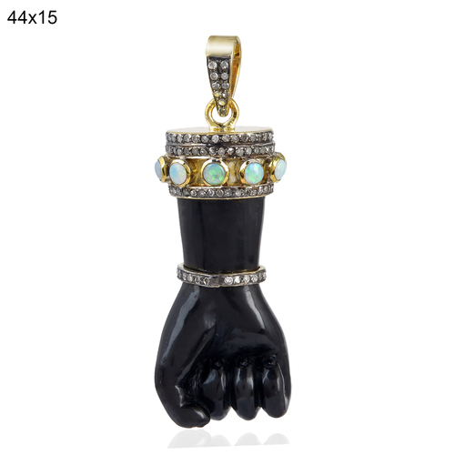 Horn Carved Designer Pendant