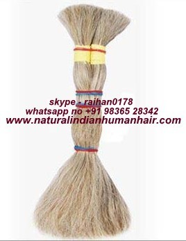 Non Remy Single Drawn Natural Blonde Hair
