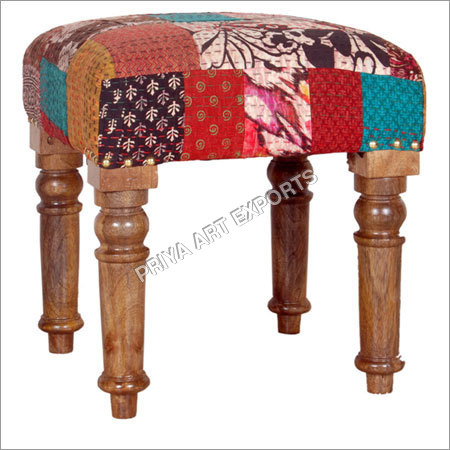 Embroidered Stool