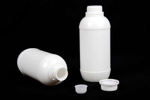 conical plastic bottle