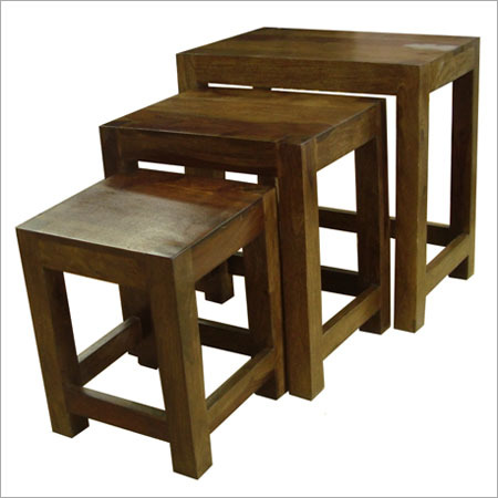 Wooden Nest of Tables