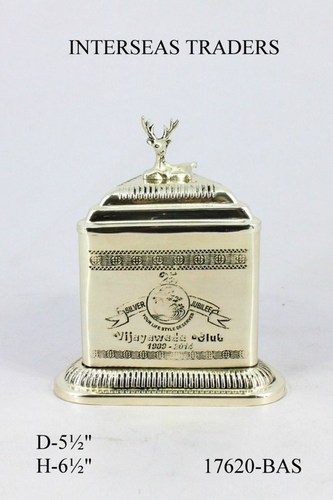 Brass box with lid