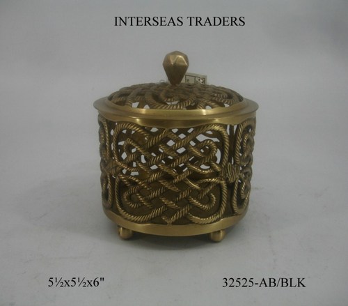 Brass Box with Lid
