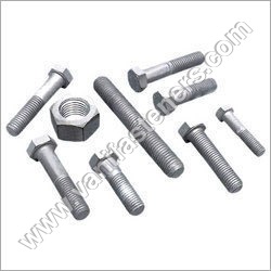 Hot Dip Galvanized Fasteners - Dia M6 to M100, Length 20 mm to 600 mm | Carbon Steel, Industrial Grade, Corrosion Resistant, Easy to Install
