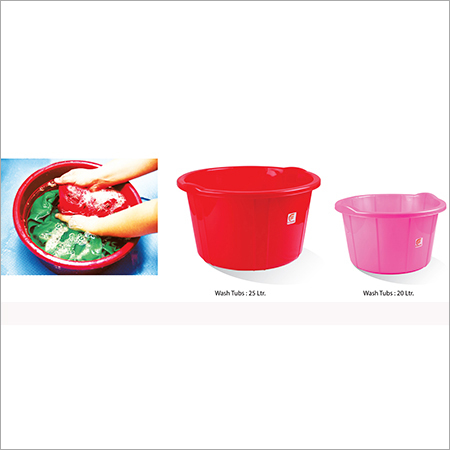 Plastic Wash Tubs