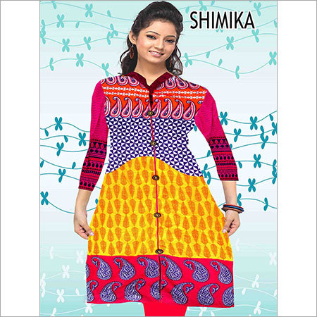 Block Printed Cotton Kurtis