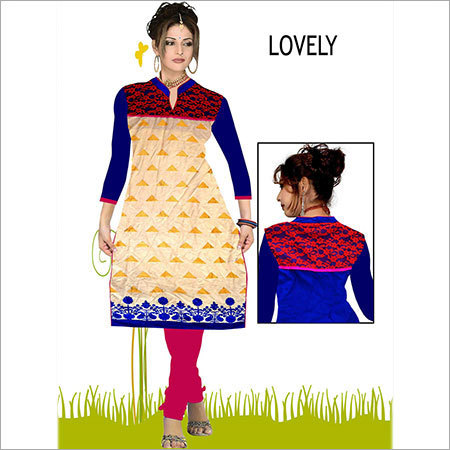 Embroidered Cotton Kurtis