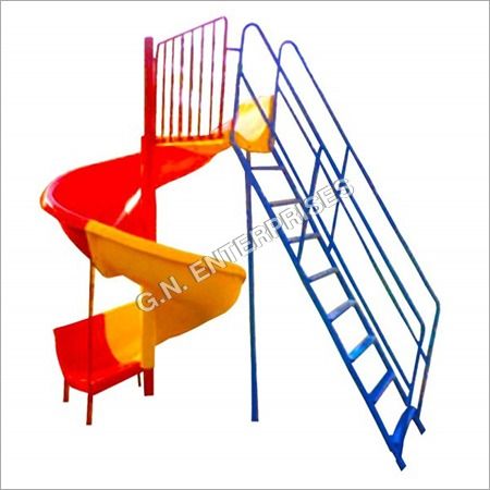 Spiral Playground Slides