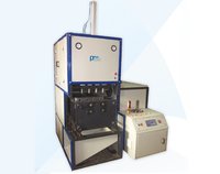 Sumo Pet Jars Blowing Machine - Pet Material, 5.5x4.5x5 Feet, White Color, 25kw Power, 2 Cavity Unit, 16kn Clamping Force | Fully Pneumatic Operation, Infrared Heater, High Pressure Air Displacement