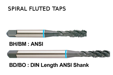 Spiral Fluted Taps