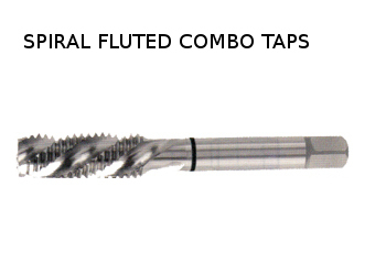 Spiral Fluted Combo Taps