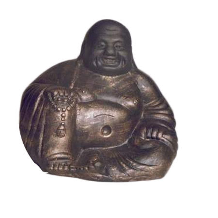 Laughing Buddha Sculpture Height: 25  Centimeter (Cm)