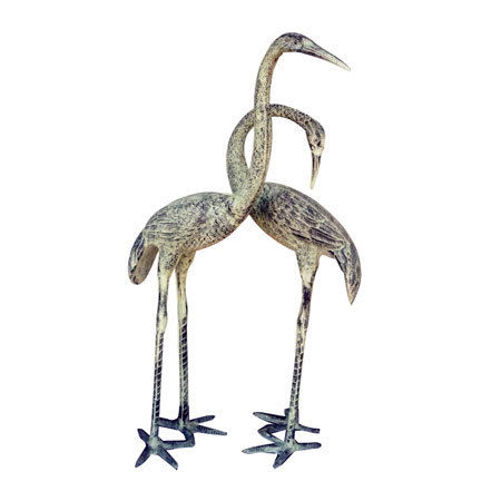 Garden Decoration Crane Pair