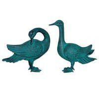 Geese Pair Sculpture