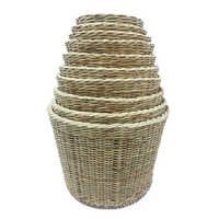 Cane Baskets - Color: Yellow