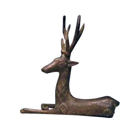 Antique Brass Deer