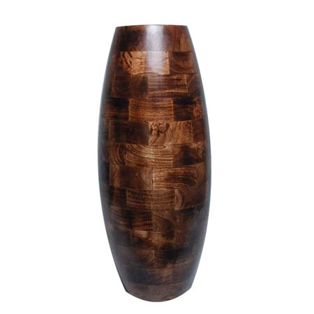 Handmade Decorative Wooden Vases By BINNY EXPORTS