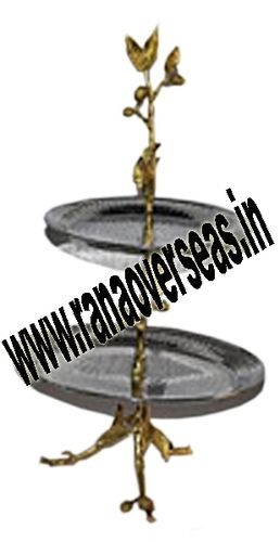 Cake Cup Stand Steel Brass