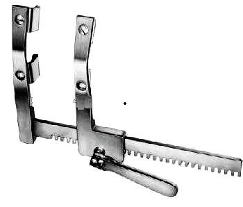 Morse Self Retaining 4 Blade Sternal Spreader Modi