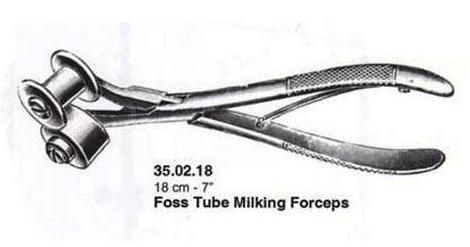 Tube Milking Forceps Standard