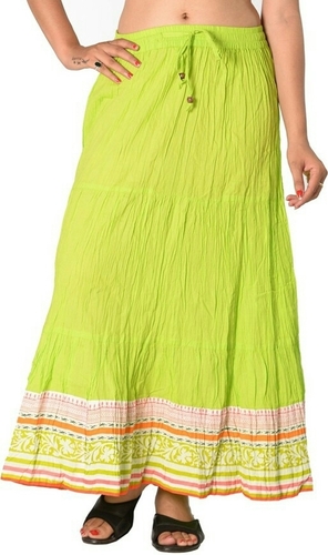 Printed Cotton Skirt