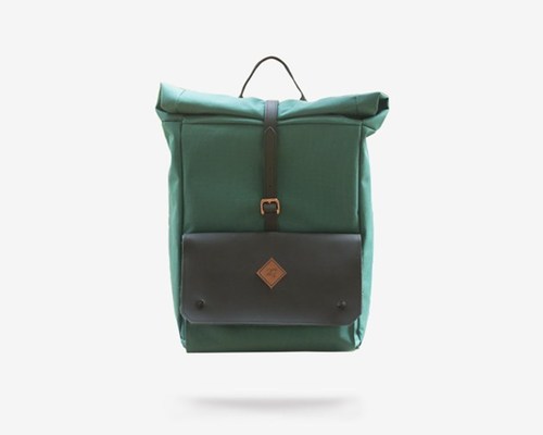 Green Weekender Backpacks
