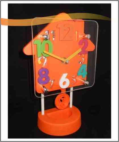 Plastic Decorative Table Clock