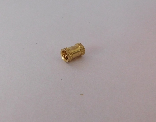 Round Brass Long Insert