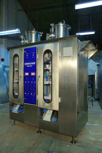 Automatic Pouch Form Fill Seal Machines (Mechanical Operated With Plc Controls) - Capacity: 100 To 1000Ml Milliliter (Ml)