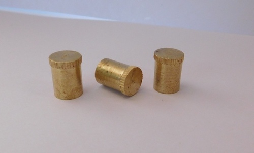 Brass Round Closed Insert