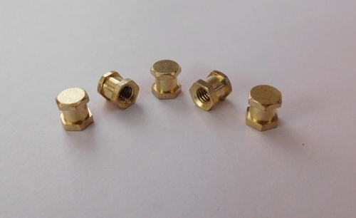 Hexagon Brass Hex Head Closed Insert