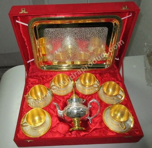 Metal Royal Tea Set