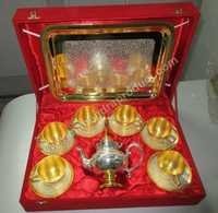 Metal Royal Tea Set