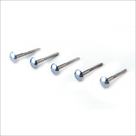 Decorative Brass Mirror Screw