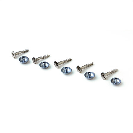 Decorative Brass Mirror Screw