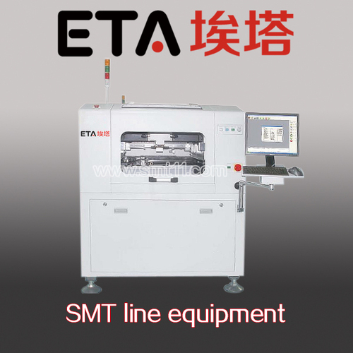 Full Auto Solder Paste Printing Machine with Working Area 400x340mm - Steel Material, 1220x1410x1550mm, 0.01mm Accuracy, PC Control, Programmable, Fast Printing, Efficient Cleaning