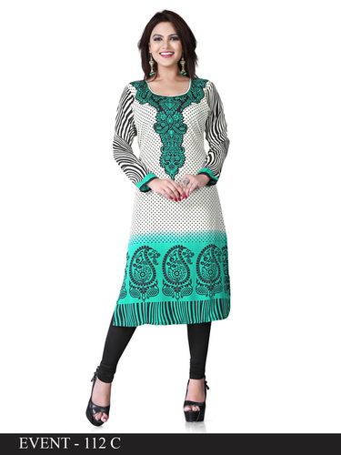Gorgeous American Crepe Kurti 